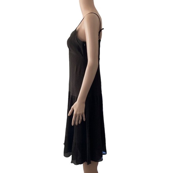 MICHAEL KORS 100% Silk Strappy Dress Size 12 - Picture 6 of 12